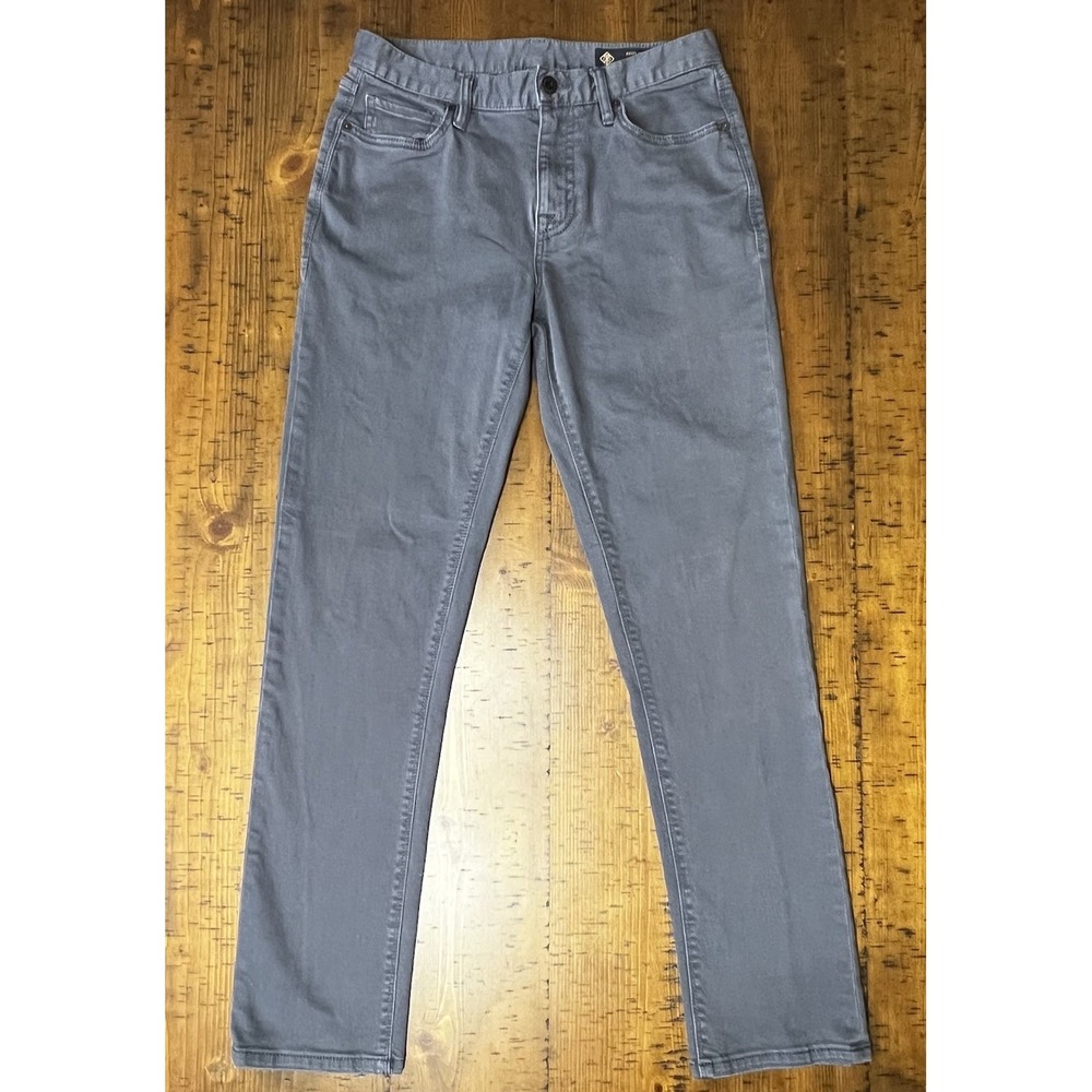 Roark HWY 128 Denim Jeans Pants Mens Straight Fit Size 30 Slate Blue